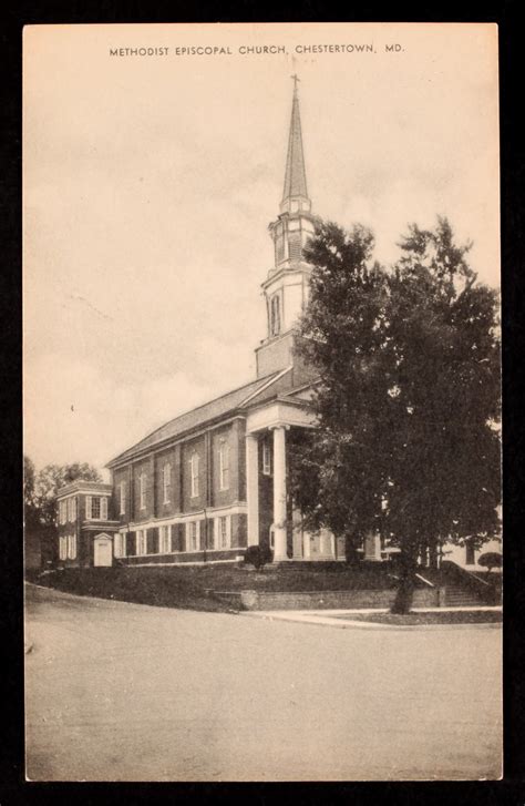 Chestertown Methodist Episcopal Church Methodist Carte Postale