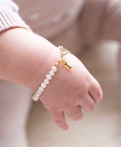 Pearl Baby Bracelet Freshwater Pearls Gold Filled Sterling Etsy