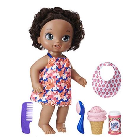 Baby Alive Magical Scoops Baby Doll African American Ages 3 And Up