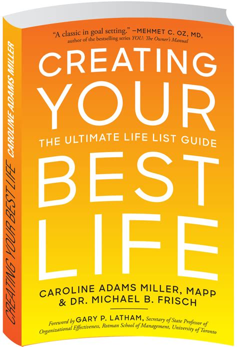 Creating Your Best Life Caroline Adams Miller