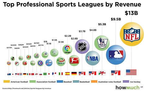 Nfl Professional Sports League By Revenue