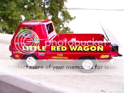 124 Signed Jl 1965 Dodge Little Red Wagon Wheelstander Ebay