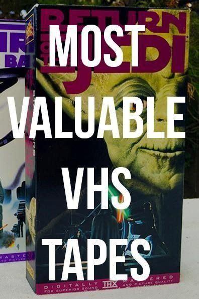 Most Valuable Vhs Tapes Worth Money Vhs Tapes Vhs Disney Vhs