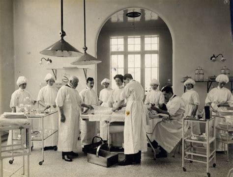 Operating Room Photograph Wisconsin Historical Society