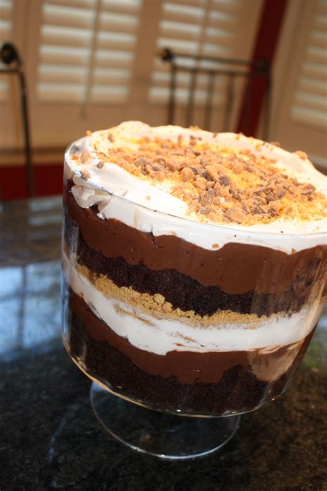 Smores Chocolate Trifle Nth Street Trifle Recipe How Sweet Eats