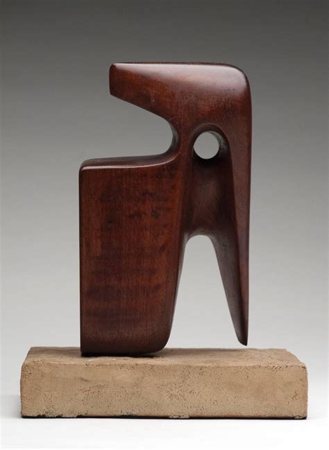 Modern Abstract Wood Sculpture Signed At 1stdibs