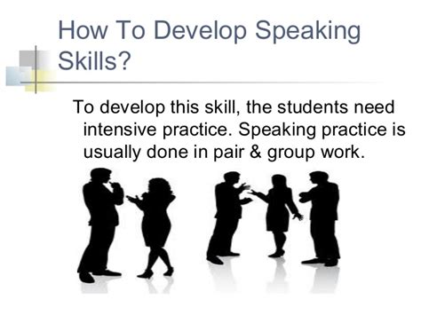 Start an english speaking club with your friends. Class activities for developing speaking skills