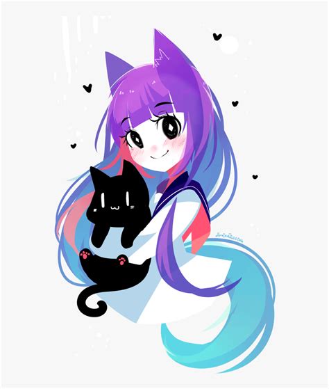 Cute Kawaii Anime Girl Galaxy