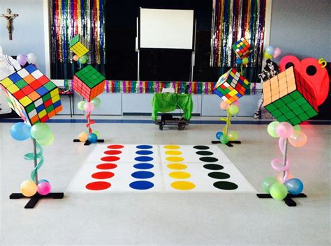 Invite fellow 1980s enthusiasts with custom invitations and '80s theme party favors. 80's party dance floor and stage | 80s theme party, 80s ...