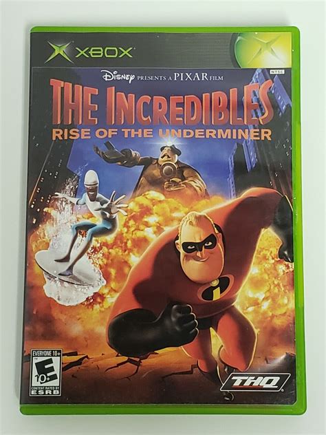 The Incredibles Rise Of The Underminer Microsoft Xbox 2005 Pre Owned Ebay