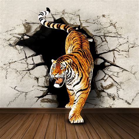 3d Tiger Wallpaper Wallpapersafari