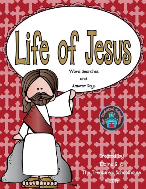 Life Of Jesus Word Search Puzzles Made By Teachers