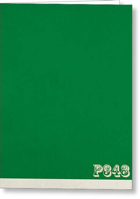 Pantone 348 Forest Green Color On Worn Canvas Mixed Media By Design