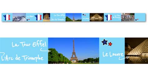 French Themed Borders Superstickers Superstickers