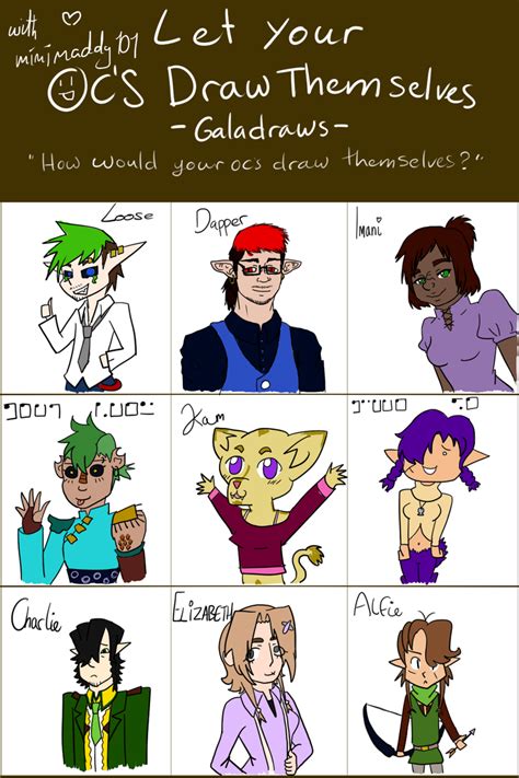 Let Your Ocs Draw Themselves Meme By Mimimaddy101 On Deviantart