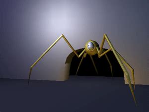 CGTalk NAKED Spider Animation
