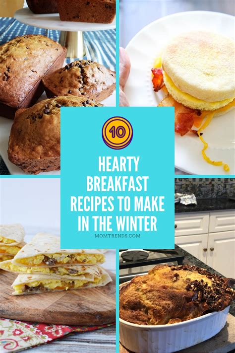 Top 10 Hearty Breakfast Recipes To Make In The Winter Hearty