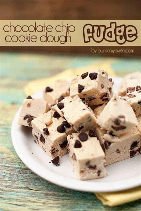 Chocolate Chip Cookie Dough Fudge Recipe