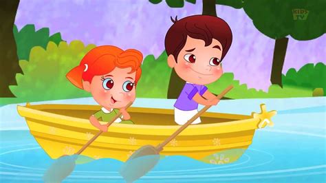 Row, row, row your boat is an english language nursery rhyme and a popular children's song. Row Row Row Your Boat Nursery Rhyme - YouTube