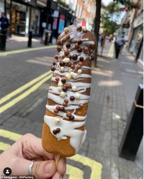 Fast Food Company In London S Covent Garden Launches Penis And Vagina Waffles Daily Mail Online