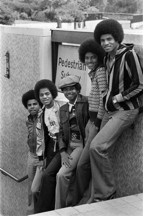 Michael Jackie Randy Marlon And Tito Jackson Jacksons Era