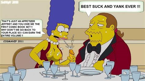 Rule 34 Comic Book Guy Cosmic Female Human Jeff Albertson Male Marge Simpson Straight The