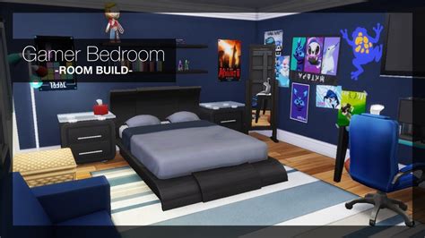 Gamer Bedroom The Sims 4 Room Build Youtube