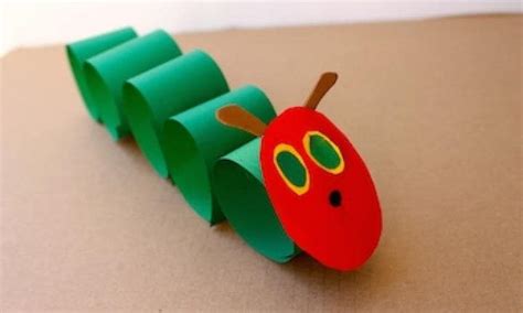 Paper Craft Very Hungry Caterpillar Kidspot