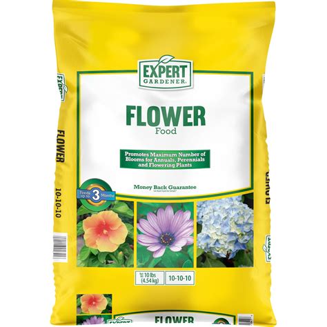 Expert Gardener Flower Plant Food Fertilizer 10 10 10 10 Lb