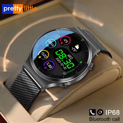 New Bluetooth Call Smart Watch Men S 600 Ip68 Waterproof Full Touch