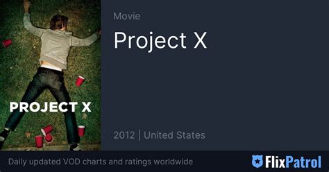 Project X Streaming Flixpatrol