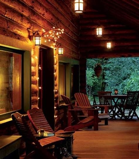 We did not find results for: Log Cabin porch at night...... | Log Cabins, Cabins, Farm ...
