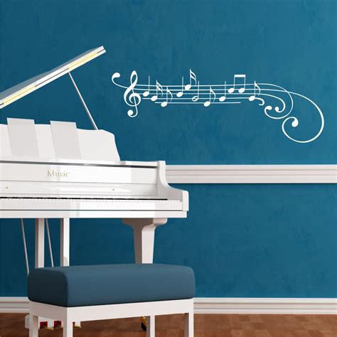 Treble Clef And Notes Wall Quotes Wall Art Decal