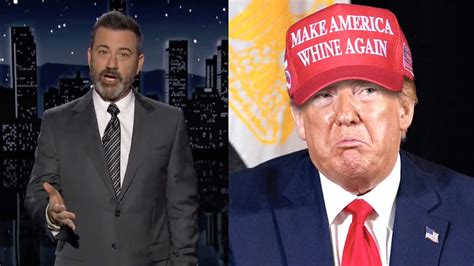 jimmy kimmel unloads on trump for trying to censor him