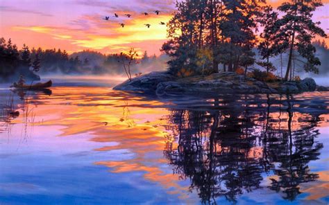 Landscape Painting Wallpapers Top Free Landscape Painting Backgrounds