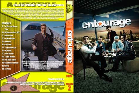 Entourage Season 2 Tv Dvd Custom Covers Entourage Season 2