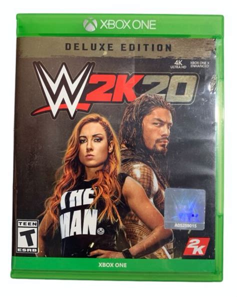 Wwe 2k20 Deluxe Edition Microsoft Xbox One 2019 For Sale Online
