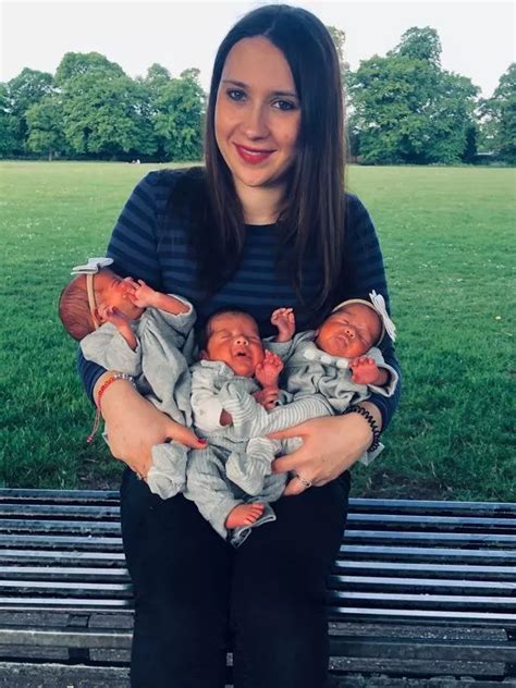 mum gives birth to triplets after not realising she was pregnant birmingham live