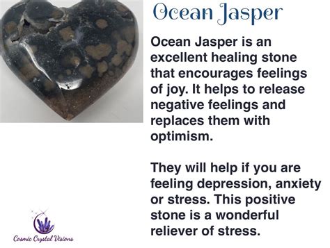Ocean Jasper Crystal Meaning Crystal Healing Stones Minerals