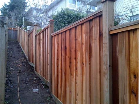 Chain link fence with various colors slats can also decorate your garden. Custom Fence Projects | Greater Vancouver, Langley, Surrey ...