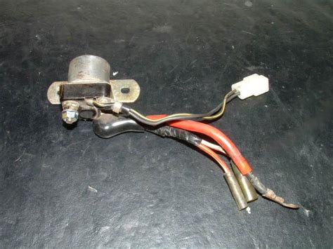 Sell KAWASAKI KZ POLICE STARTER SOLENOID AND CABLES PLUGS KZ KZ In Las Vegas