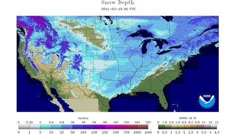 More Than 70 Of Continental Us Covered In Snow According To National