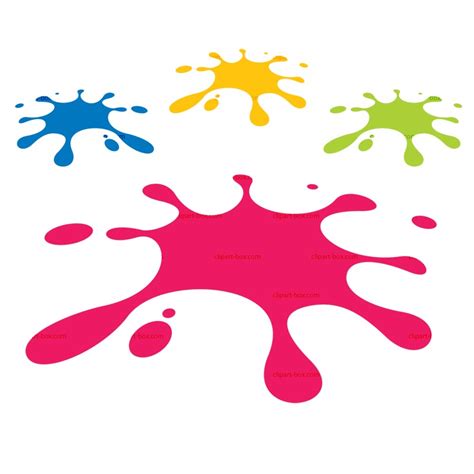 Paint Splash Vector Free Clipart Best