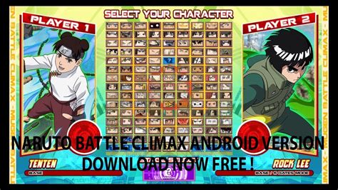 Of all the versions of this. Naruto Senki Mugen Battle Climax 1.0 2018 APK - YouTube