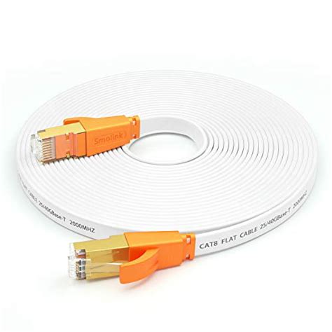 Cat 8 Ethernet Cable 20 Fthigh Speed Flat Internet Network Lan Cable