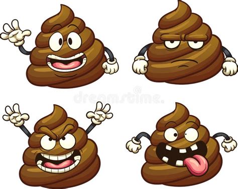 Cute Poop Cartoon Stock Illustrations 2212 Cute Poop Cartoon Stock