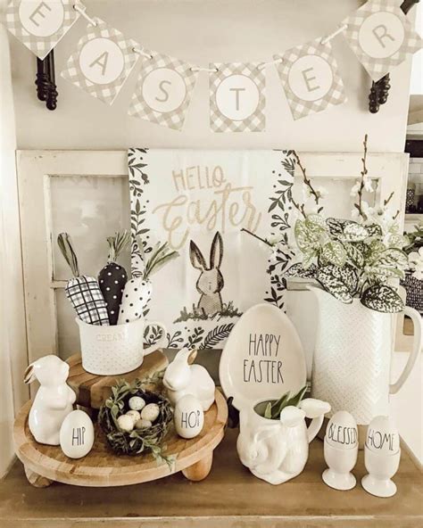 Sophisticated Checkered Easter Décor Soul And Lane