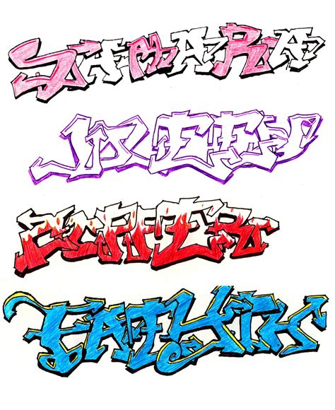 Write your word and color the elements ». Graffiti Names | Best Graffitianz
