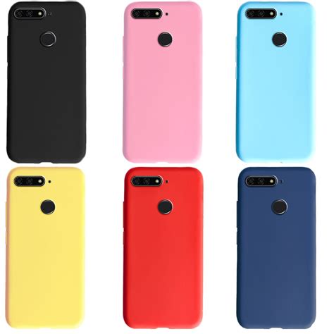 Silicone Soft Cover 57 Case For Huawei Honor 7c 7 C Tpu Back Cover