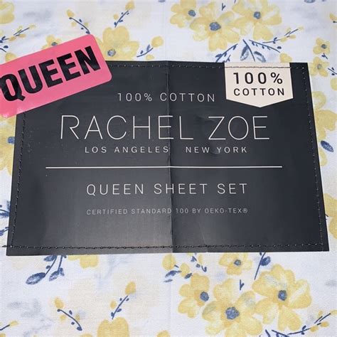 Rachel Zoe Bedding Rachel Zoe 0 Cotton Queen Sheet Set 4piece